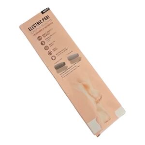 Electric Pedi Callous Remover Dual Speed 2 Roller Heads